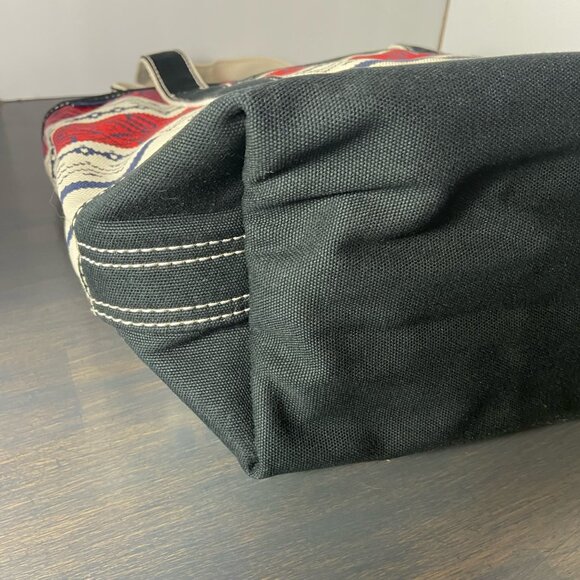 Lands’ End Canvas Tote Bag – Zip Top - Like new - Picture 6 of 12